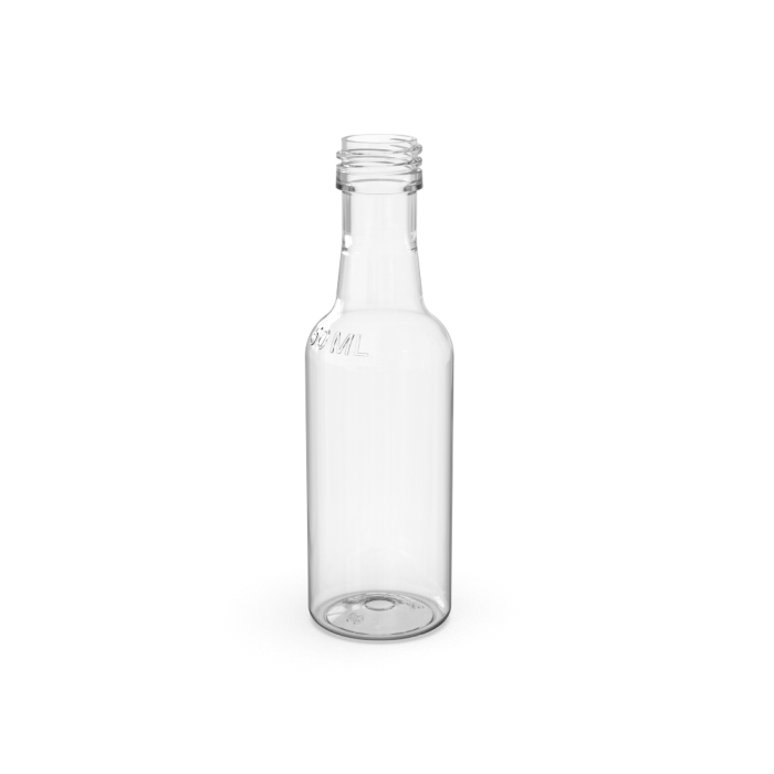 50mL Liquor Mini Round PET - ROPP - B18RD50HT